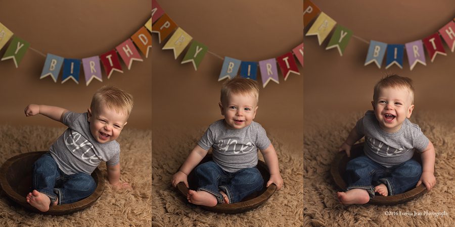 ryan's first year portrait session 